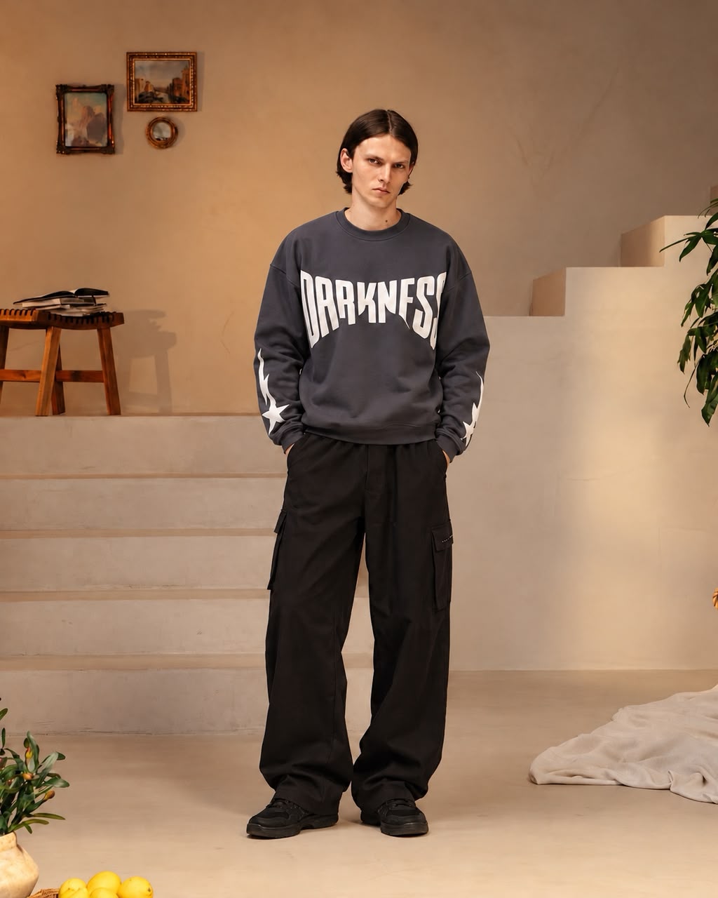 Darkness Black Sweatshirt