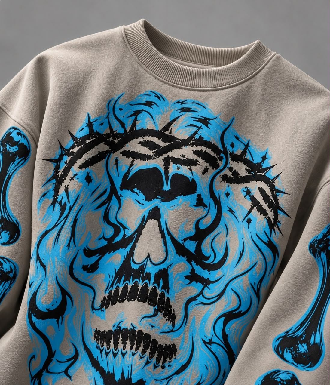 Thorn Crown Grey Sweatshirt
