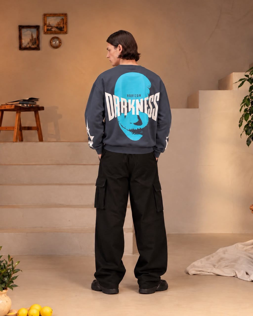 Darkness Black Sweatshirt