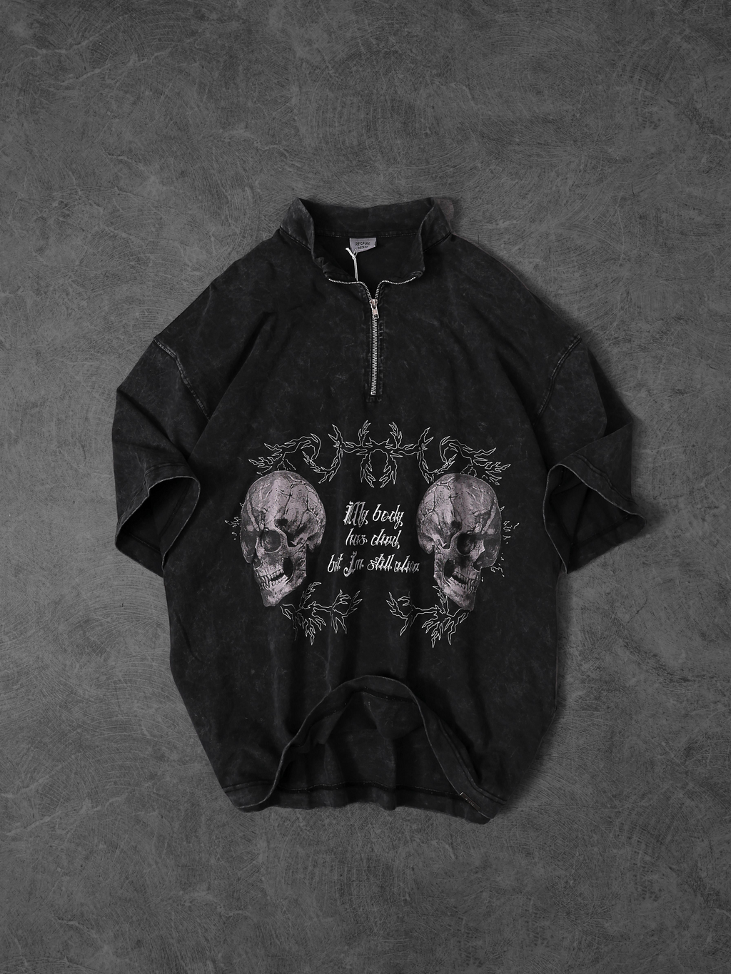 Phantom Skull Black T-Shirt