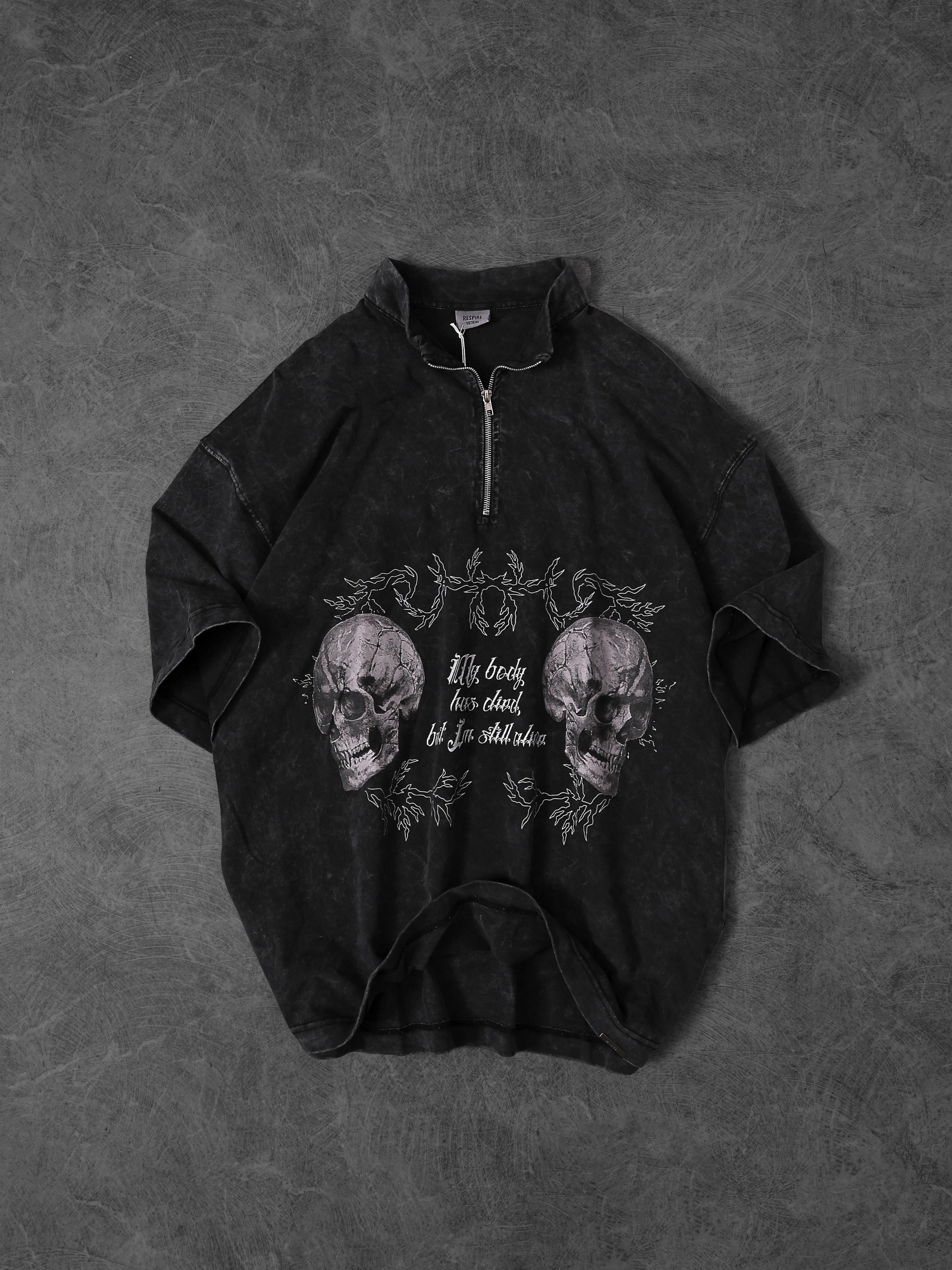 Phantom Skull Black T-Shirt
