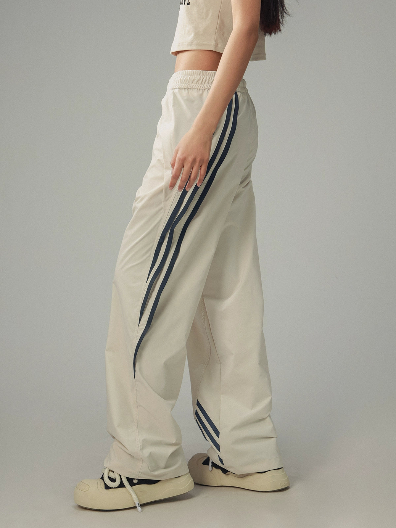 American Contrast Stripe Sweatpants