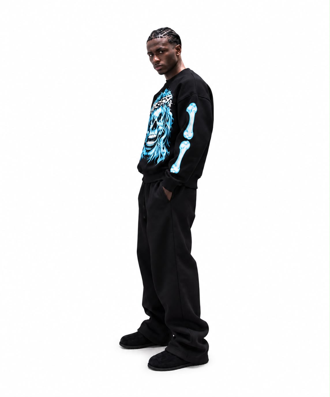 Thorn Crown Black Sweatshirt