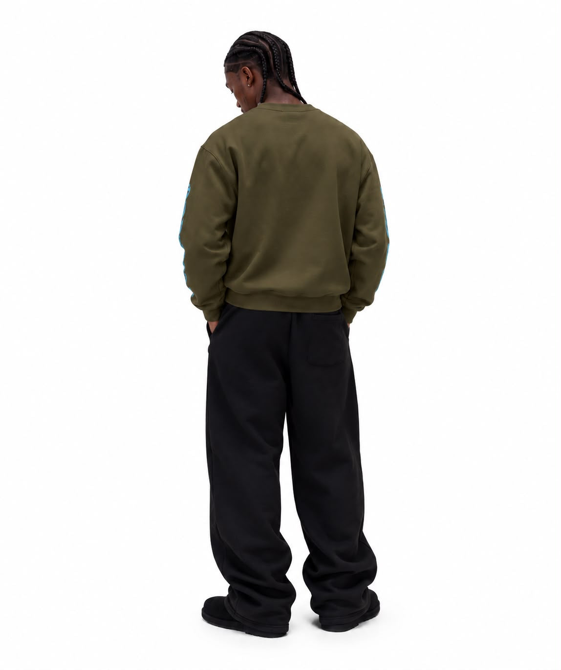 Thorn Crown Olive Sweatshirt