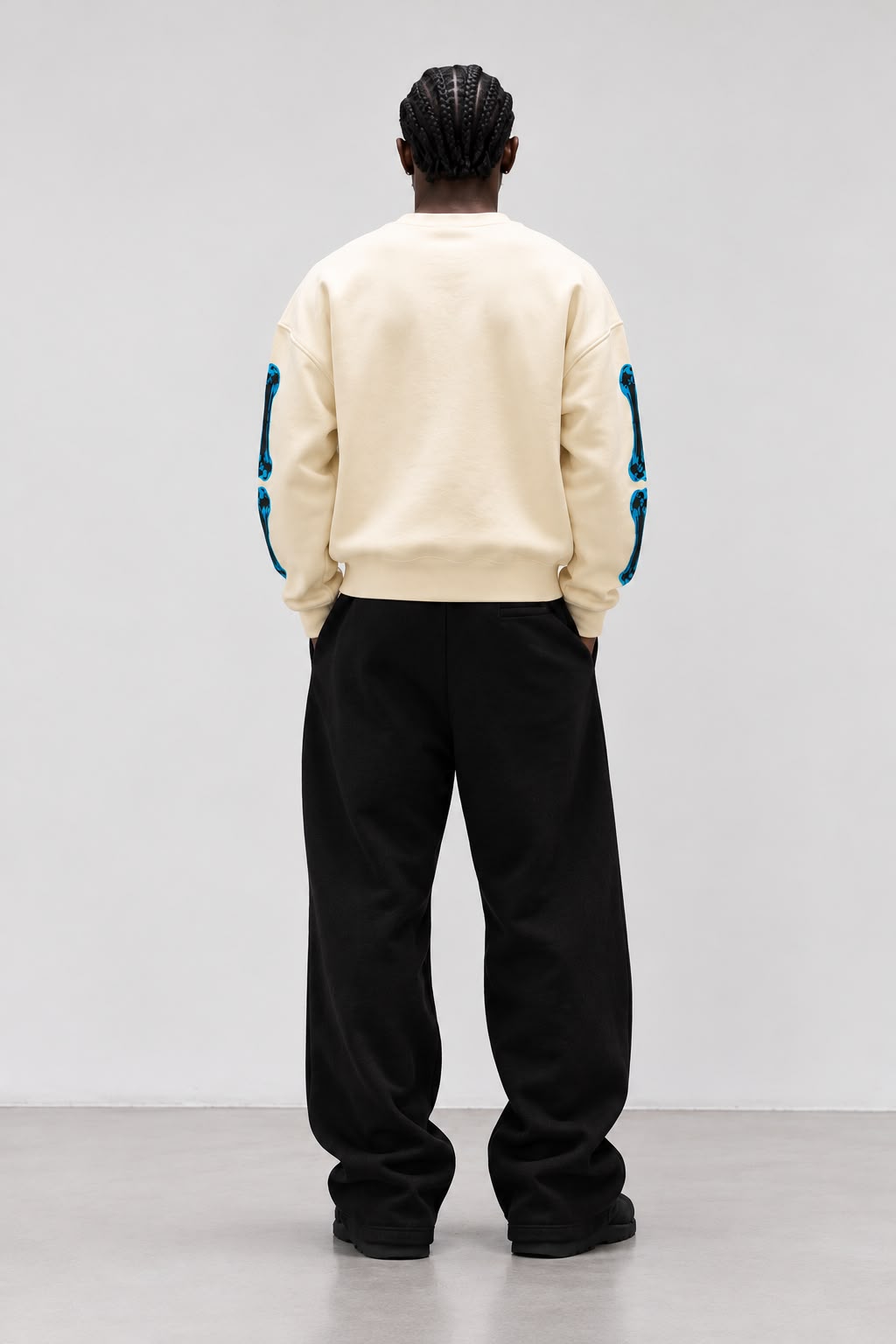 Thorn Crown White Sweatshirt
