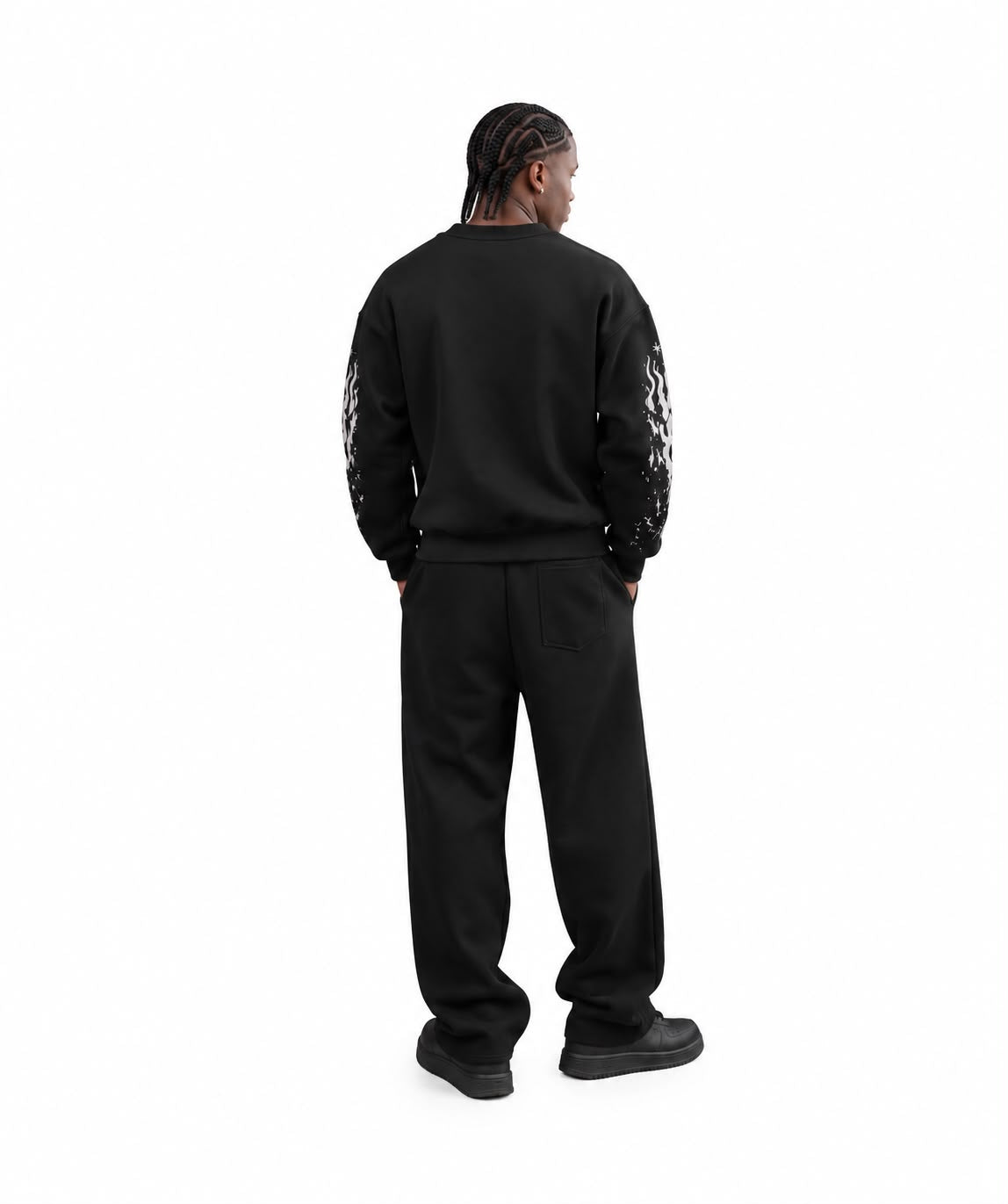 Tribal Chieves Black Sweatshirt